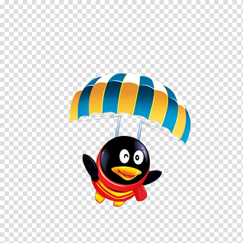 Penguin Parachute Icon, parachute transparent background PNG clipart