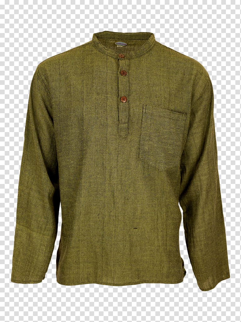 Clothing Sleeve Fashion Nepal Grandfather shirt, Indian army transparent background PNG clipart