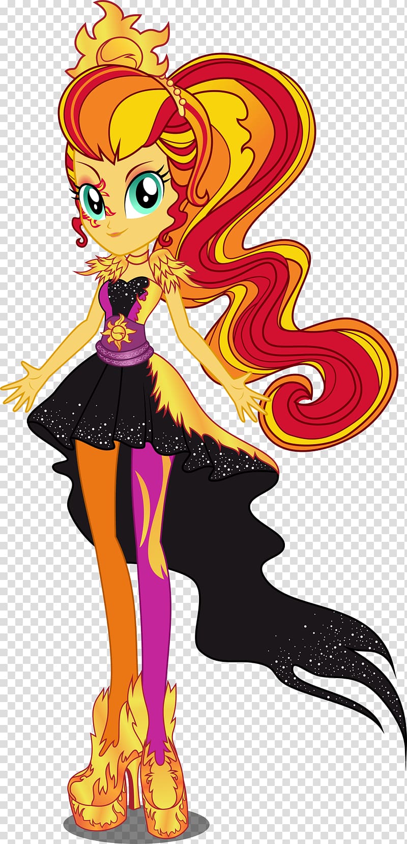 Sunset Shimmer Rarity My Little Pony: Equestria Girls Dress , Shine transparent background PNG clipart