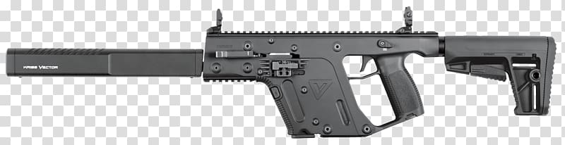 KRISS Firearm 9×19mm Parabellum Semi-automatic rifle .45 ACP, kriss transparent background PNG clipart