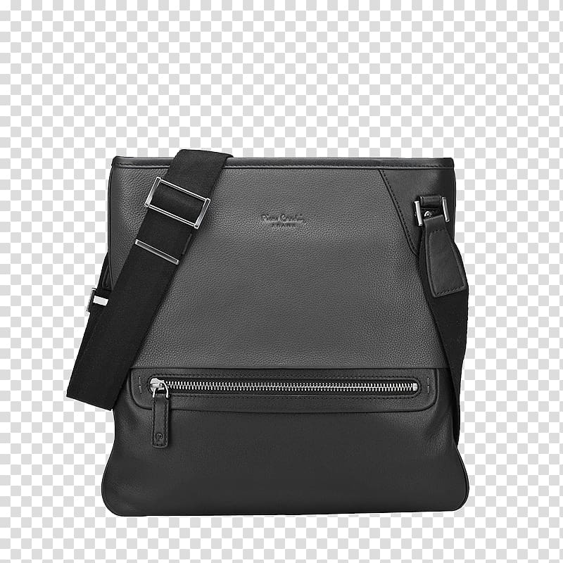 Messenger bag Handbag Designer, Pierre Cardin vertical section shoulder bag transparent background PNG clipart