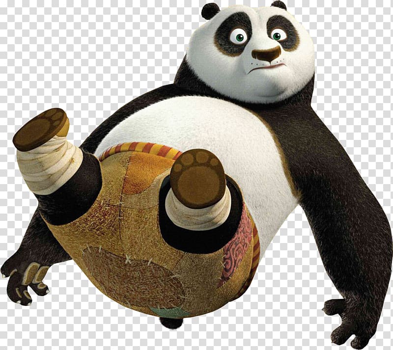 Po Giant panda Master Shifu Kung Fu Panda, wall-e transparent background PNG clipart