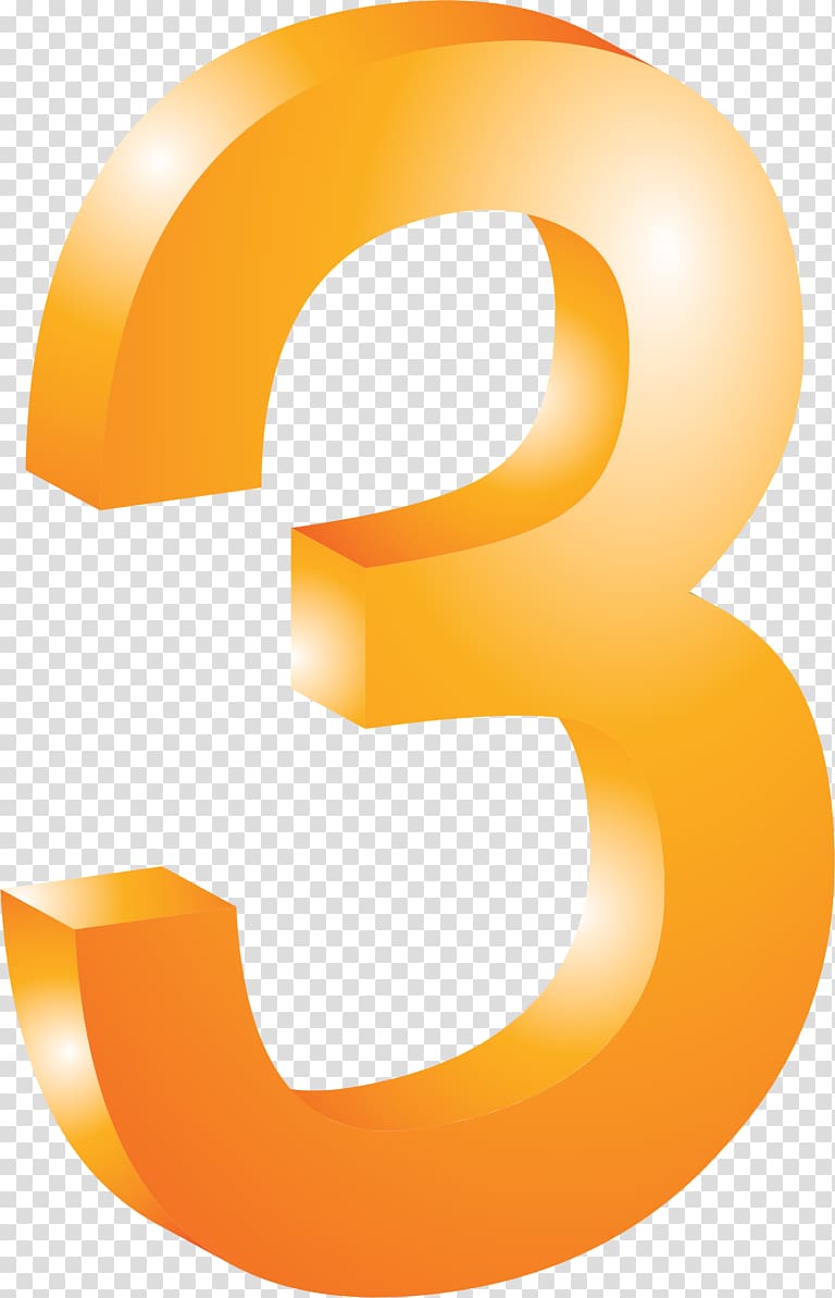 Symbol Number Numerical digit , three transparent background PNG clipart