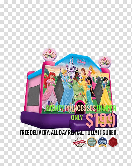 Inflatable Bouncers Castle Disney Princess The Walt Disney Company Cars, Castle transparent background PNG clipart