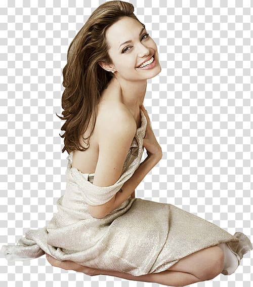 Angelina Jolie transparent background PNG clipart