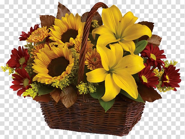 Floristry Flower delivery Basket Teleflora, flower transparent background PNG clipart