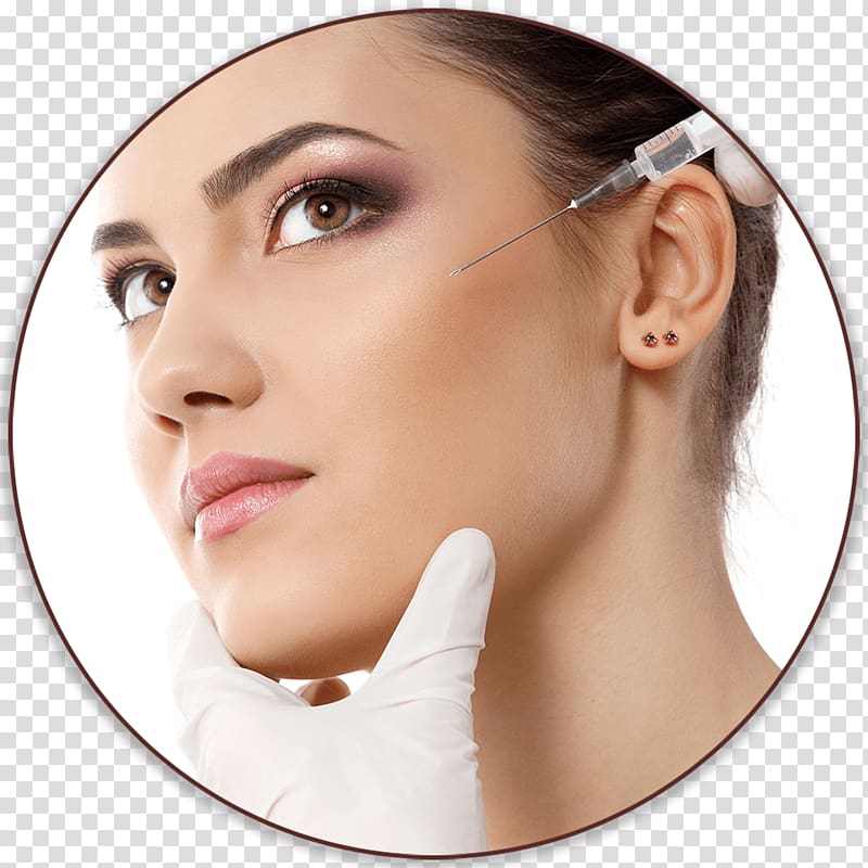 Injectable filler Injection Lip augmentation Wrinkle Botulinum toxin, Face transparent background PNG clipart