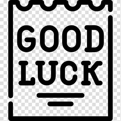 good luck clipart black and white