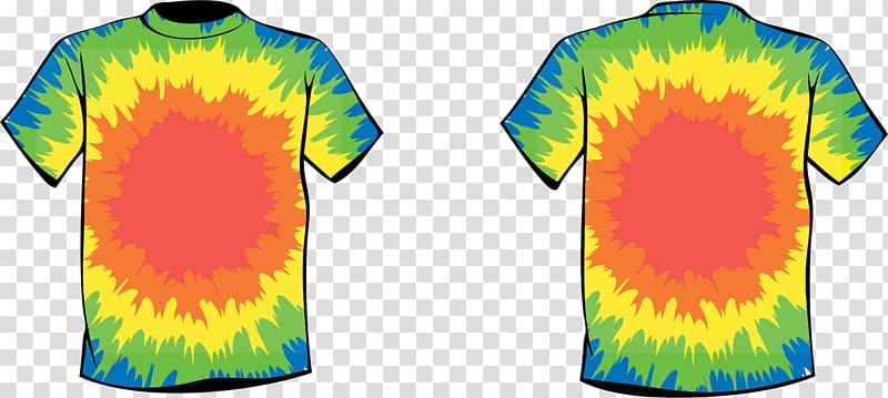 T-shirt Tie-dye , Tie Dye transparent background PNG clipart