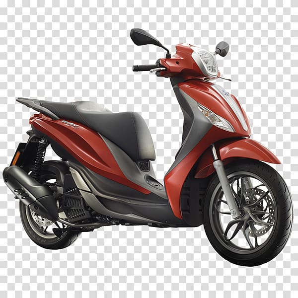 Piaggio Vespa GTS Motorcycle Scooter, motorcycle transparent background PNG clipart