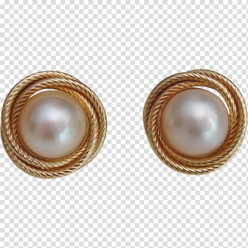 Earring Jewellery Pearl Gold Gemstone, silver bar transparent background PNG clipart