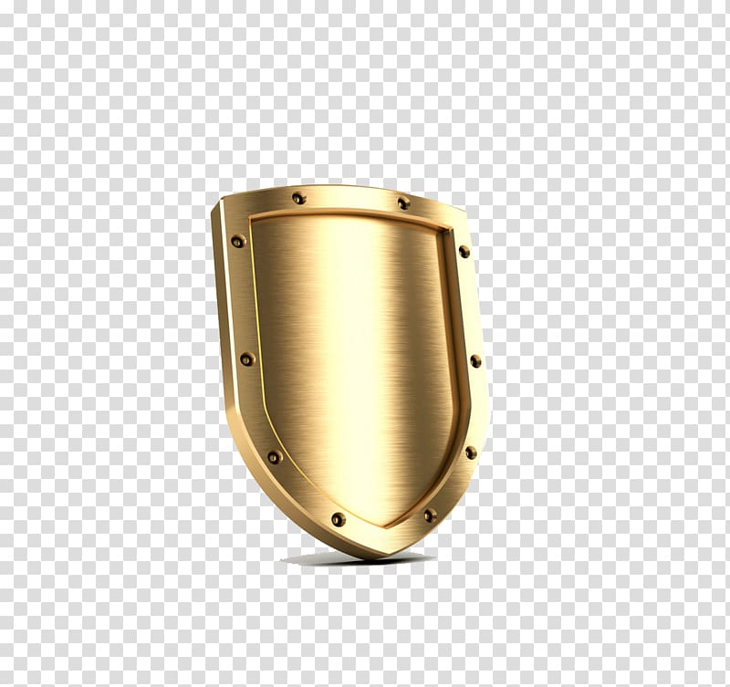 Shield Gold, Shield transparent background PNG clipart