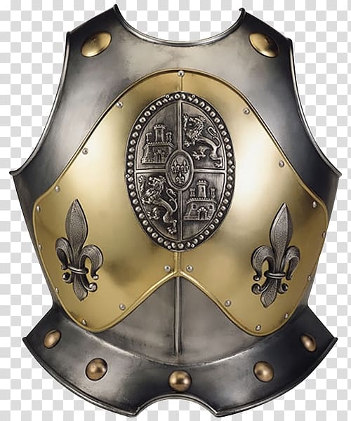 Toledo Breastplate Armour Cuirass Middle Ages, armour transparent background PNG clipart