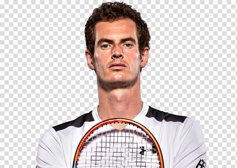 Andy Murray Match for Africa Hallenstadion Rackets, others transparent ...