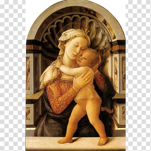 Madonna and Child Renaissance Palazzo Medici Riccardi Painting, painting transparent background PNG clipart