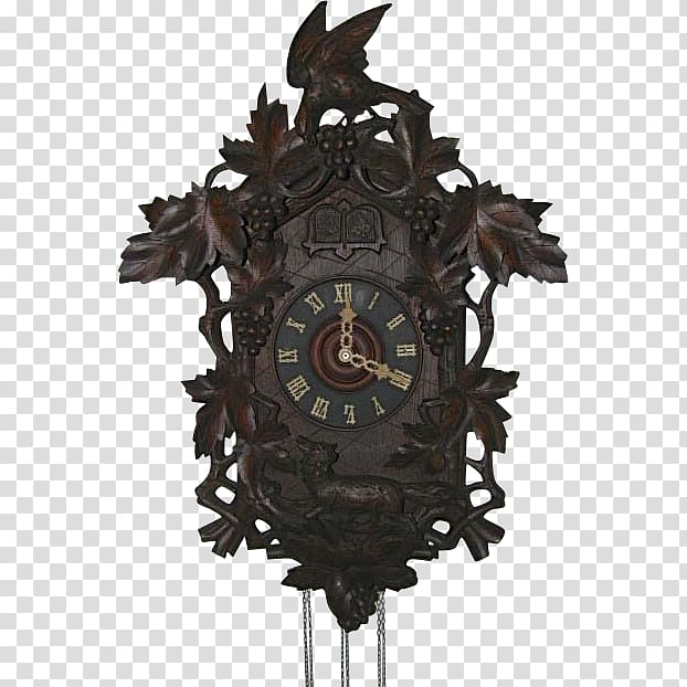 Cuckoo clock Black Forest The Fox and the Grapes Cuckoos, clock transparent background PNG clipart