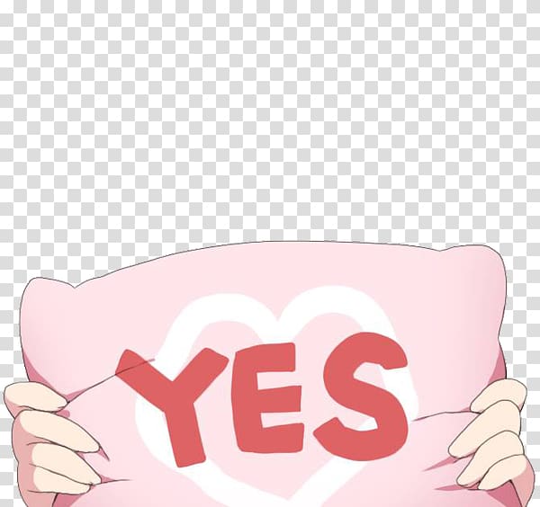 Throw Pillows Anime Waifu, pillow transparent background PNG clipart