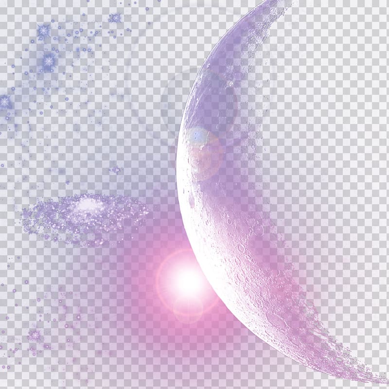 Moon Purple , Purple Moon, close-up of planet transparent background PNG clipart