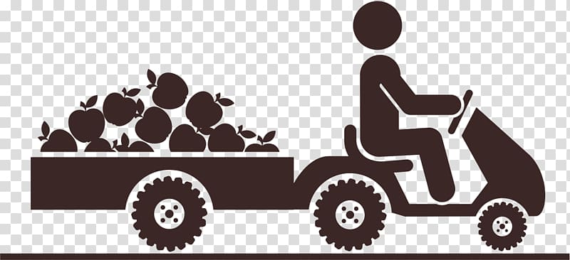 Agriculture Tractor Tillage Wall decal Farm, tractor transparent background PNG clipart