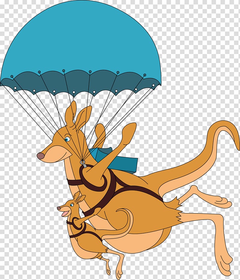 Canvas print Printing Canidae Digital copy, parachute transparent background PNG clipart