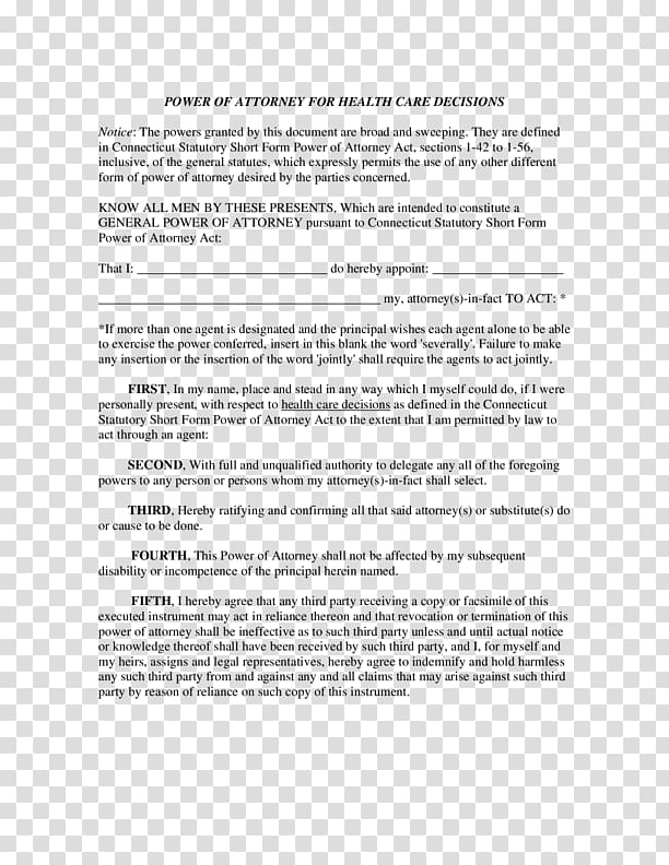 Power of attorney Form letter Form letter Letter of resignation, power of attorney transparent background PNG clipart