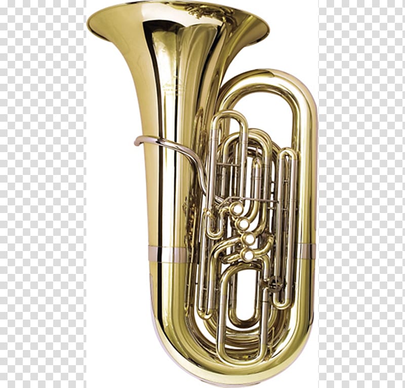 Tuba Rotary valve Miraphone Musical Instruments, Saxophone transparent background PNG clipart