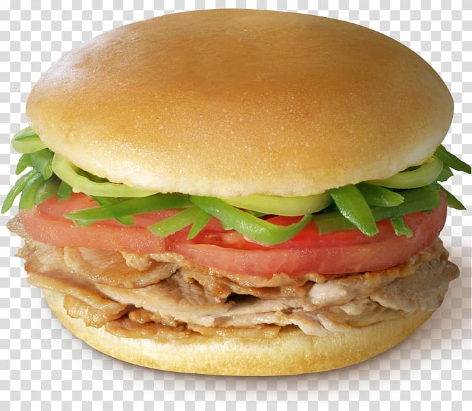 Chacarero Churrasco Cheeseburger Salmon burger Fast food, tomato transparent background PNG clipart