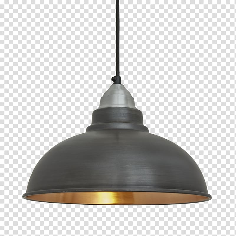 black and gold pendant lamp, Pendant light Light fixture Lighting Lamp Shades, hanging lights transparent background PNG clipart