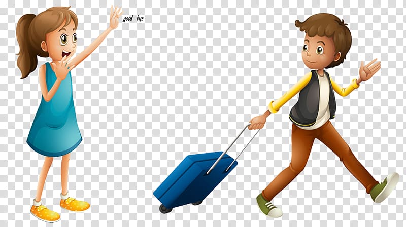 free clipart waving goodbye image