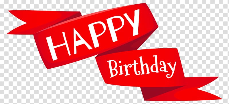Birthday cake Wish , Red Happy Birthday Banner , happy birthday illustration transparent background PNG clipart