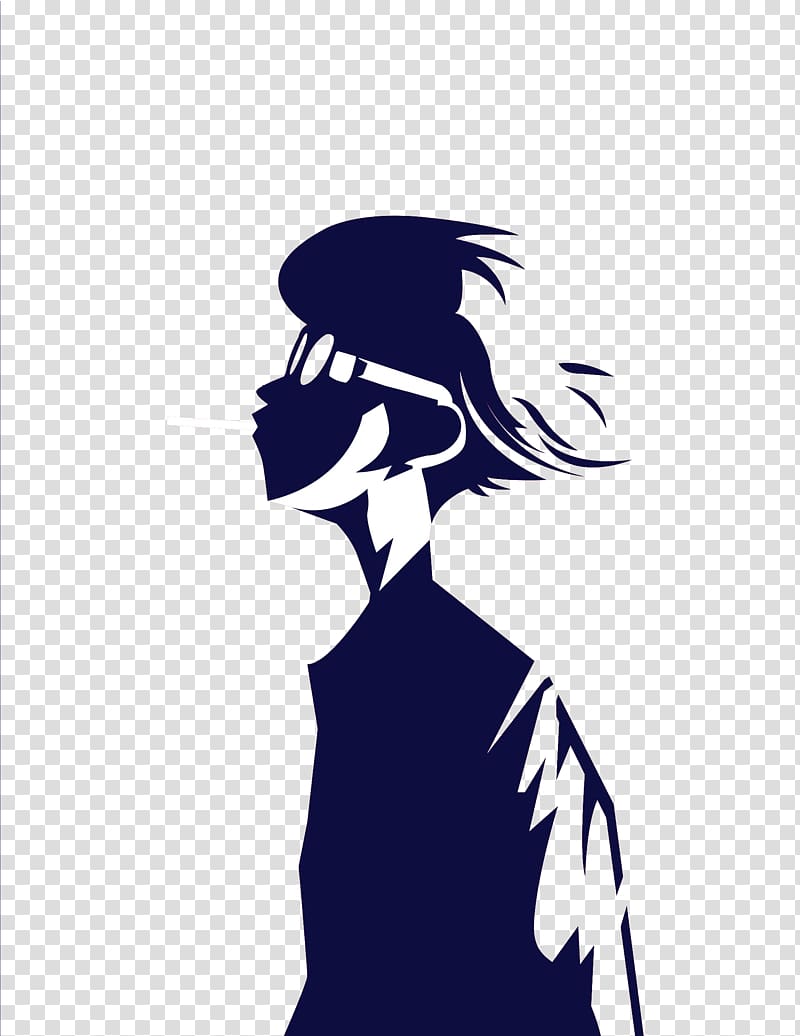 teen smoking looking silhouette transparent background PNG clipart