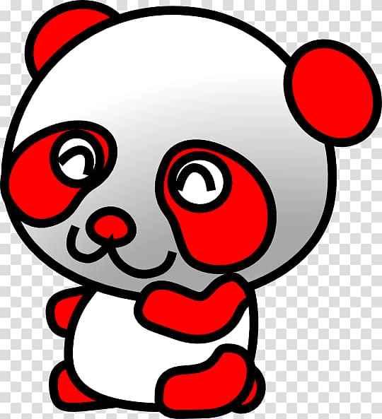 Giant panda Bear Cuteness , panda cartoon transparent background PNG clipart