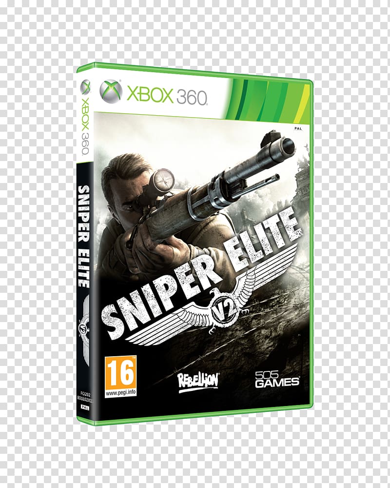 Sniper Elite V2 Sniper Elite III Sniper Elite 4 Xbox 360, sniper elite transparent background PNG clipart