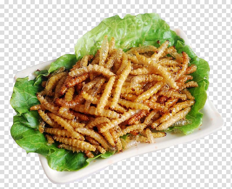 Xishuangbanna Dai Autonomous Prefecture Chinese cuisine Yunnan cuisine Bamboo Insect, Fried bamboo worms transparent background PNG clipart