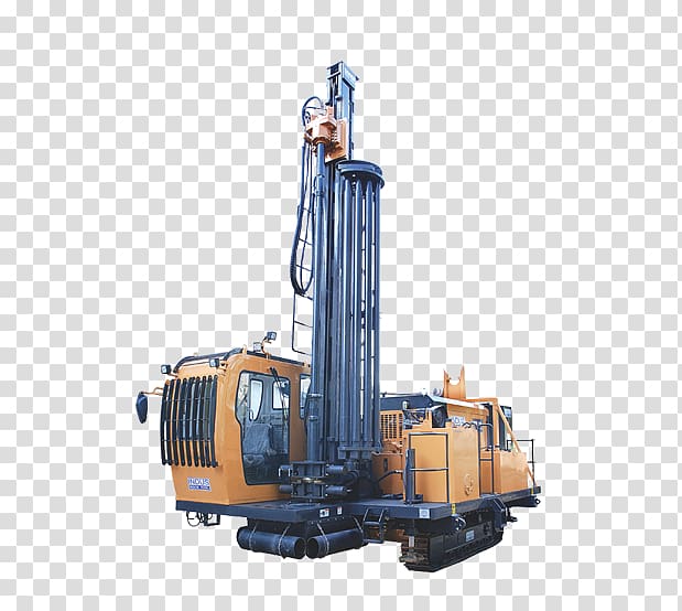 Down-the-hole drill Drilling Augers Machine Cylinder, drill machine transparent background PNG clipart