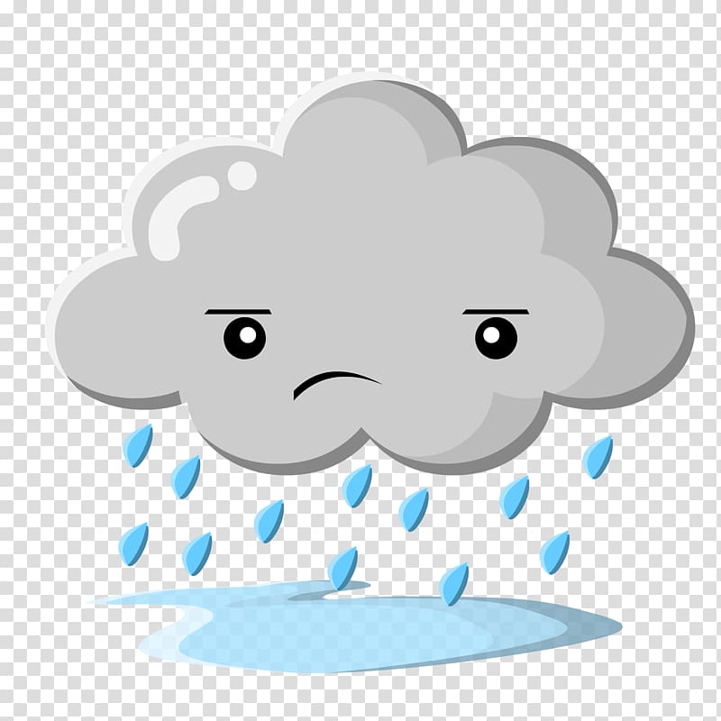 rain cloud illustration, Rain Cloud , rain transparent background PNG clipart