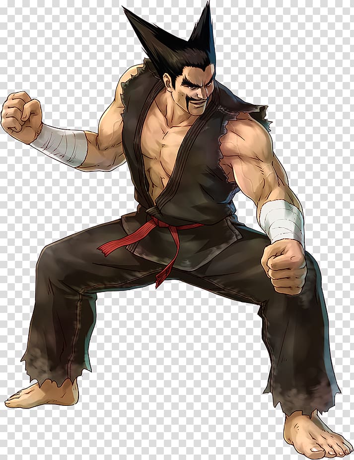 Project X Zone 2 Street Fighter X Tekken Heihachi Mishima Kazuya Mishima, others transparent background PNG clipart