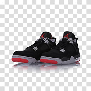 Sports shoes Air Jordan 4 Retro Shoes Black // Cement Grey 308497 089 Basketball shoe, all jordan shoes 123 transparent background PNG clipart thumbnail