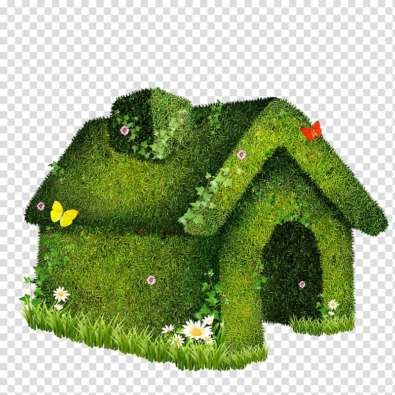 Family Illustration, Green Cabin transparent background PNG clipart