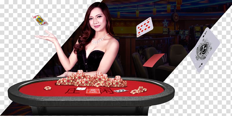 woman infront of table white playing cards, Poker Online Casino Game Sport, live casino transparent background PNG clipart