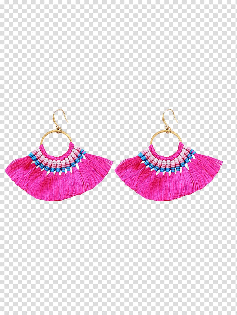 Earring Tassel Jewellery Clothing Fashion, ethnic clothing transparent background PNG clipart