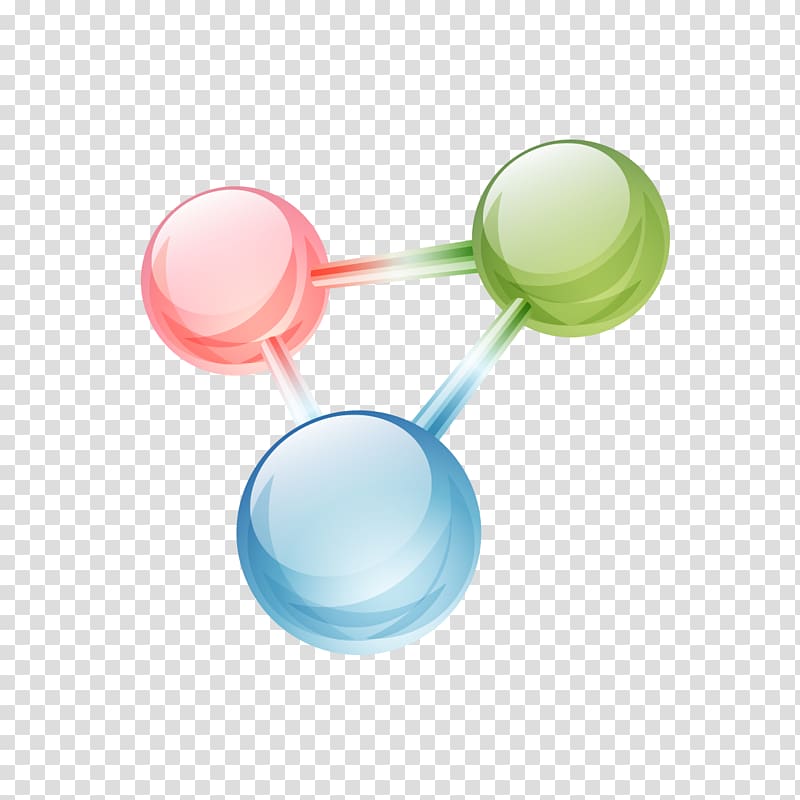 Circle Ball, Three-color decorative circle transparent background PNG clipart