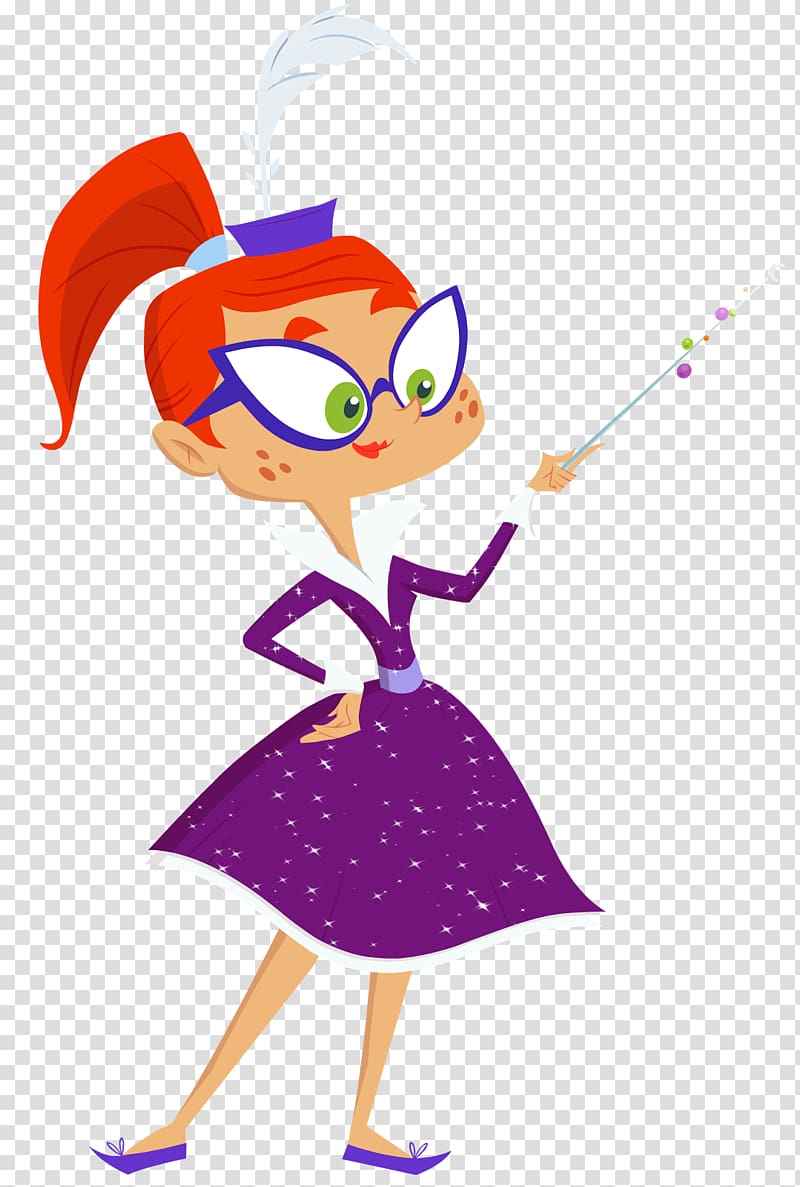 Animation Discovery Kids Television Magic, miss transparent background PNG clipart