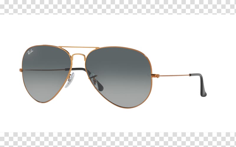 Ray-Ban Wayfarer Aviator sunglasses Fashion, metal gradient shading transparent background PNG clipart