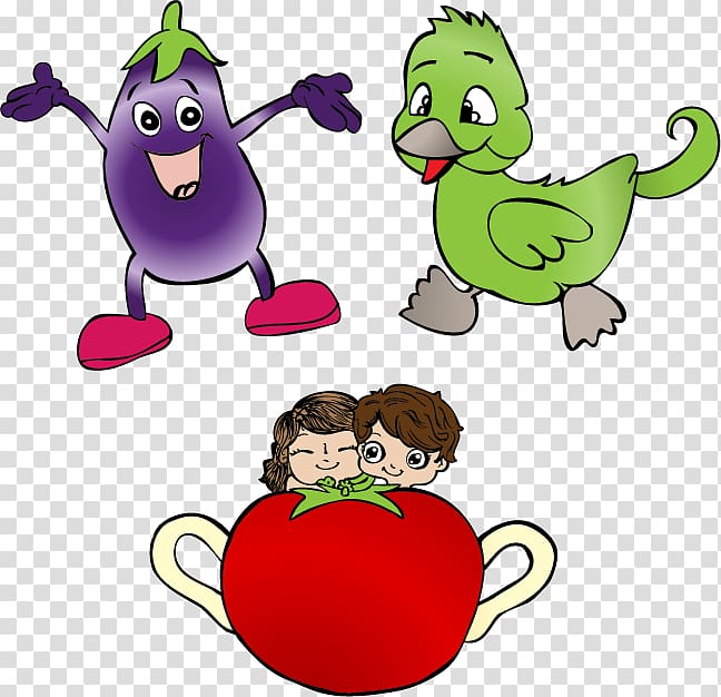 Cartoon , eggplant transparent background PNG clipart