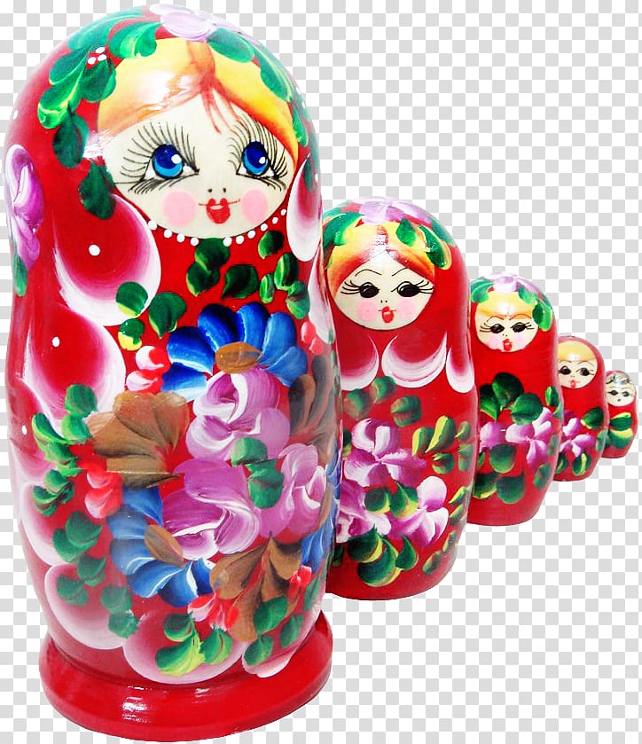 Matryoshka doll Toy Souvenir , doll transparent background PNG clipart