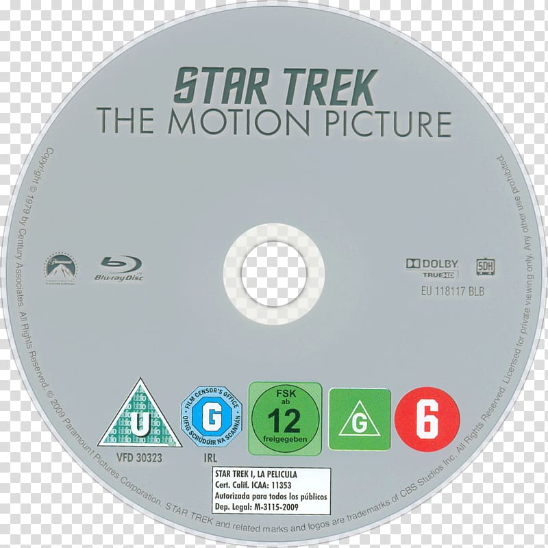 Compact disc Blu-ray disc Spock Star Trek: The Original Series, motion poster transparent background PNG clipart