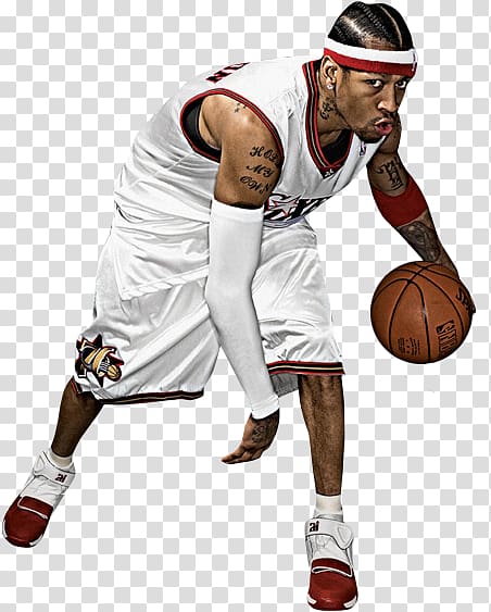 Allen Iverson, NBA Detroit Pistons Desktop Basketball Team sport, Allen Iverson transparent background PNG clipart