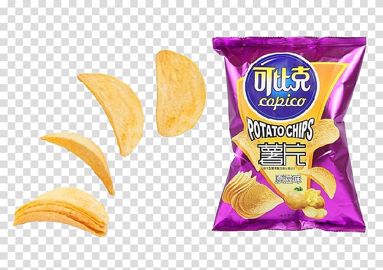 French fries Barbecue Potato chip Tomato Snack, The original taste of Dali Park can be grams of potato chips transparent background PNG clipart