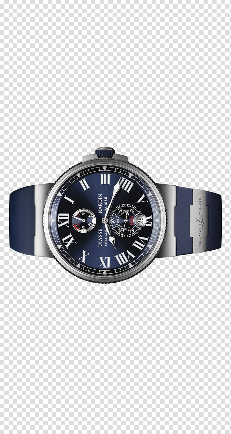 Ulysse Nardin Watch strap Marine chronometer Швейцарские часы, chronometer transparent background PNG clipart